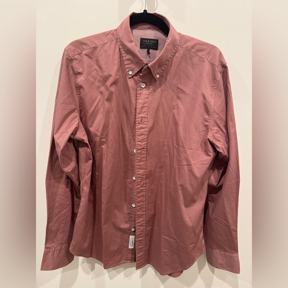 Rag & Bone Tomlin Shirt NWT in Burlwood color. Brand new!